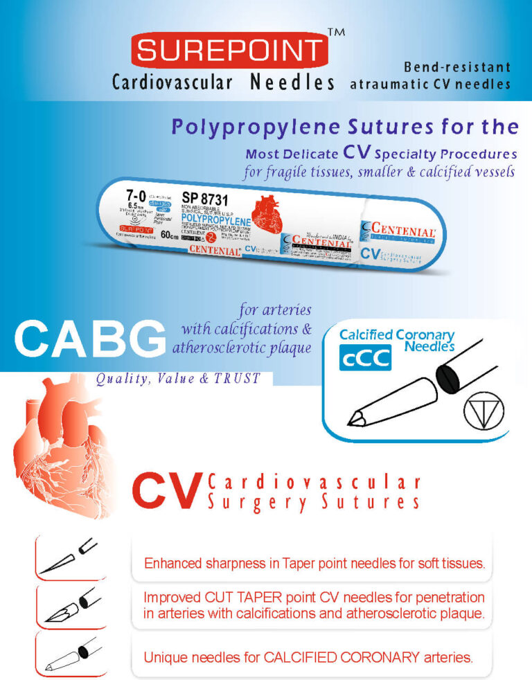 SUREPOINT – CENTENIAL SURGICAL SUTURE LTD.